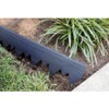 EasyFlex Pound-in Landscape Edging with Anchoring Stakes, 4.5 in. Straight