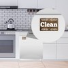 Performore Clean Dirty Magnet for Dishwasher, 3.5" X 2.4" Adhesive