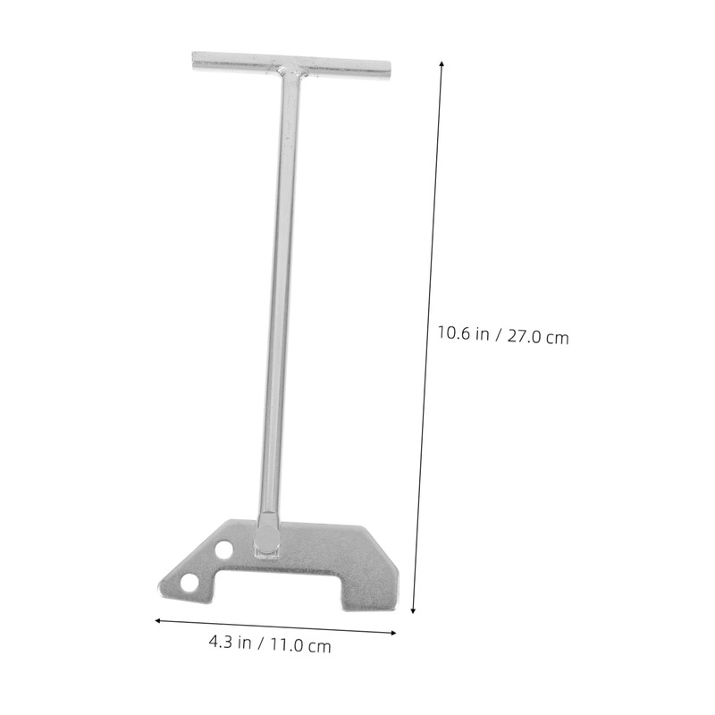 Operitacx Garbage Disposal Wrench Lightweight Metal Tool for Kitchen Sink