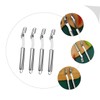 Mikinona Manual Pepper Core Remover 4pcs Set Vegetable Slicer Removal