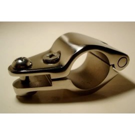 Unbranded/Generic JAW SLIDE Hinged 1" Bimini Top STAINLESS Steel Marine Fittings