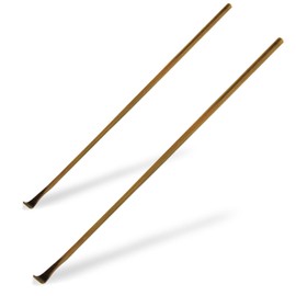 Morikuru(モリクル) 竹製 耳かき 拭き漆 スモーク 14.5cm 竹 耳掻き 軽量 SG Wonder zone TK07-02 2本セット