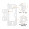 uxcell 6Pcs 3x1.4 Inch Door Hinges Non-Mortise No Noise Bifold