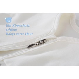 Alvi Baby Mäxchen Light Baby Sleeping Bag Sleeveless Summer Sleeping Bag for Boys and Girls 100% Cotton Oeko-Tex-Tested