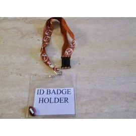 Coach LANYARD ID BADGE HOLDER FOOTBALL, NURSE,OFFICE,M