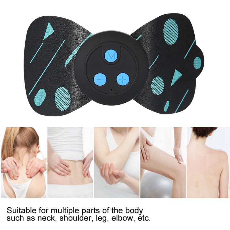 Mini Cervical Massager Multi functional Rechargeable Pulse Shoulder Neck Back