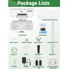 Hydroponics Growing System Kit, 17 Pods Herb Garden with 102