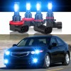 CHUSYYRAY Para For Acura TSX 2009-2014 -4X LED DRL Daytime