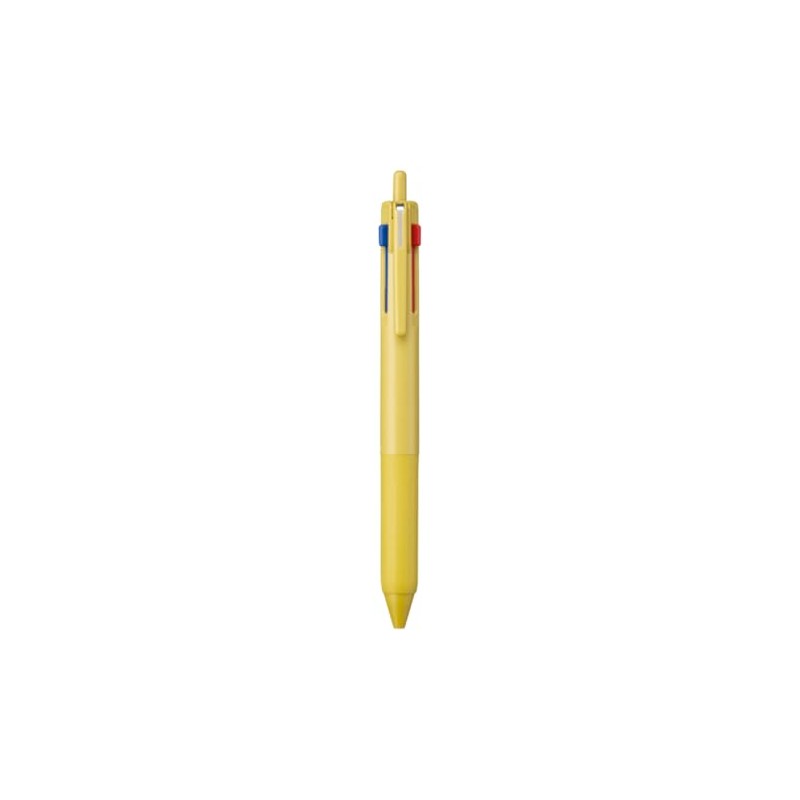 Mitsubishi Pencil Jet Stream 3 Color Ballpoint Pen 0.5mm Mustard