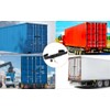 QWORK Shipping Container Lock, 2 Pack 9.8" to 17.3" Adjustable