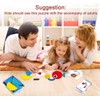 Wooden Jigsaw Puzzle, 36 Pcs Shape Puzzles + 60 Pcs