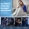 Elegear Revolutionary Cooling Blanket Throw, Absorbs Heat to Keep Body