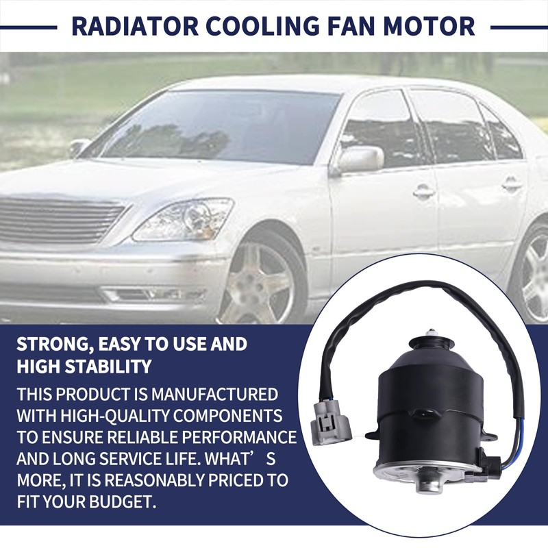 Magimaker Radiator Cooling Fan Motor Driver Side Compatible with Lexus