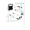 Reliancer Bed Safety Rail for Elderly Adult Motion Light &