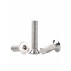M6-1x18mm Flat Head Socket Cap Screws Bolts, Stainless Steel 18-8