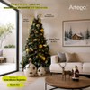 Artego Cascabeles navideños Gigantes Set 2 Piezas Metal Pie de