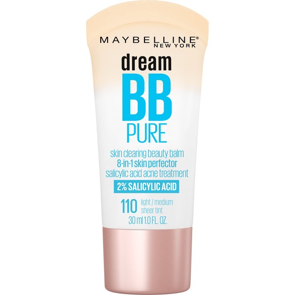 MAYBELLINE Maybelline Dream Pure Skin Clearing BB Cream, 8-in-1 Skin