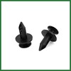 Motoforti 100 Pcs Car 8mm Hole Plastic Rivet Fender Bumper