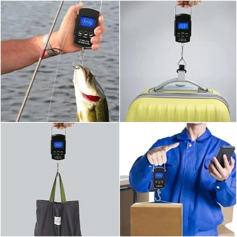 YJRUNFU Fishing Scale Fishing Digital Waterproof Hanging Scale Digital Scale