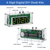 MiOYOOW TJ-56-428 4-Digit Digital DIY Clock Kits with Acrylic Shell,