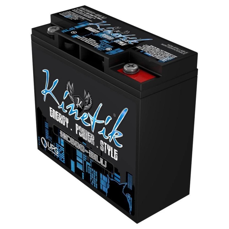 Kinetik Kinetik HC600 BLU Series 600-Watt 12-Volt High Current AGM