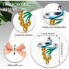 10 Piezas Bucle para tejer Bucle de ganchillo, Anillo de