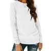 AUTOMET Spring Tops Womens Long Sleeve Shirts Workout Plus Size