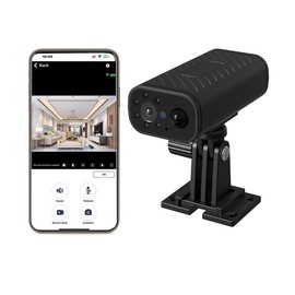 PNZEO W9 Pro Smart Wireless Camera, IPX6 Waterproof 4K HD, Low Power Consumption, Ultra Long Battery Life, AI Motion Detection, IR Night Vision, Home Security Cam for Indoor, Outdoor, Baby, Pets