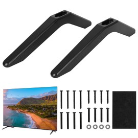 Universal TV Stand 1 Tang Legs Universal LCD Flat Screen Table Top TV Stand (Universal (Fits 32-75" Screen))
