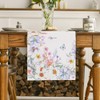 Floral Table Runner Perfect for Memorial Day, Spring Holidays, Easter
