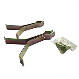 Antenna Mast Wall Mount Bracket Y Type Heavy Duty Snap-In 1 Pair 8" Kit TV Support Complete Mounting Outdoor Side of House Support Hardware