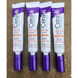 4-Pack of CeraVe Skin Renewing Vitamin C Serum, 1 FL OZ (30 ml) Each