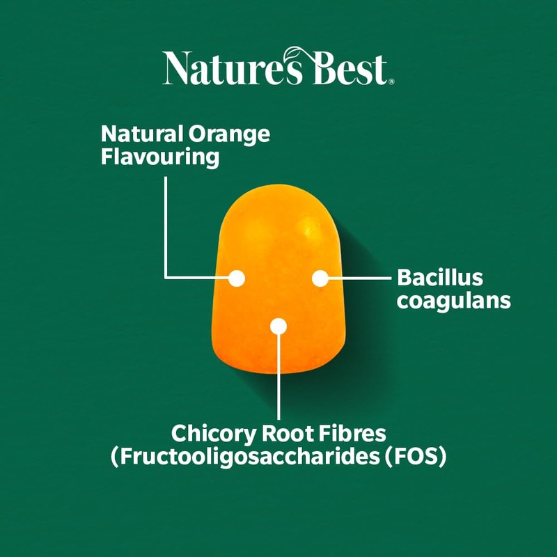 Nature’s Best ProBiome Gummies - One Billion Live Bacteria -