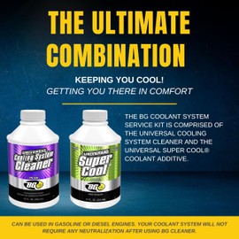 Smilyeez Listing for BG K5901 Cooling System Flush Coolant Service Kit BG Universal Cooling System Cleaner PN 540 & BG Universal PN 546 (2 Kits) Screwdriver