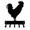 The Metal Peddler Rooster #02 Farm Key Rack - Small