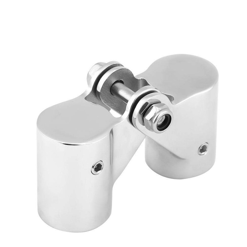 Broco Stainless Steel Folding Swivel Connection Boat Rail Pipe Fittings
