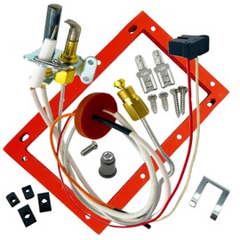 MENSI Pilot Burner Assembly Replacement Replace for Kit SP20824,SP20754,SP21058,SP21059,SP20800 Compatible for Rheem, Ruud and Richmond Water Heaters, NG with LP Orifice