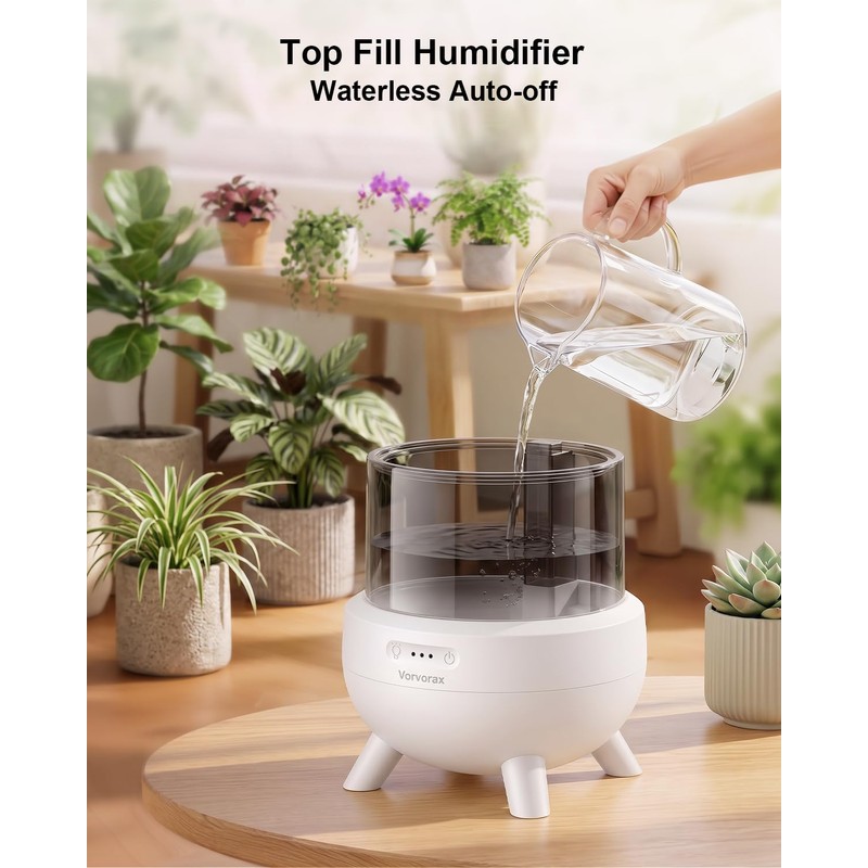 Baby Humidifiers for Bedroom, Cool Mist Humidifier Easy to Clean