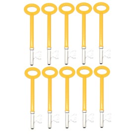 FBL Fire Brigade FB1 Key for FB1 Mortice Deadlock Hi Vis Yellow Pack of 10 (10)