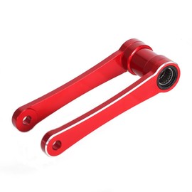 Dirt Bike - 41mm~~ - 51mm Lowering Suspension Linkage ARM CNC Rear Lowering Link Rear Drop Link Compatible With CRF250R CRF 250R 2010-2021 CRF450R CRF 450R 2009-2016 (Red)