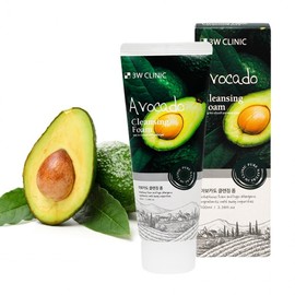 3W Avocado Cleansing Foam 100ml Pure Natural Foam Cleanser 5ea