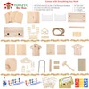 nanayo Wild Birds DIY Bird House Kit for Kids to