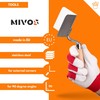Mivos Stainless Steel Outer Corner Trowel 80 x 60 mm