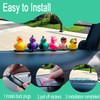 WLORYB Duck Holder for Jeep,Aluminum Slide Rail Duck Mount for