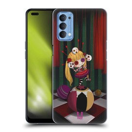 Head Case Designs Juggler Voodoo Dolls 2 Hard Back Case Compatible for Oppo Reno 4 5G