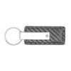 Au-TOMOTIVE GOLD Carbon Fiber Rectangular Leather Key Chain for Ford