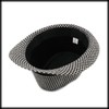 White Fang CA845 Men's Houndstooth Pattern Houndstooth Brim, Stylish, Stylish,