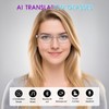 GenXenon AI Smart Glasses, Photochromic Smart Glasses with Open Audio