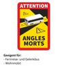 Angles Morts Sticker for France I 17 x 25 cm