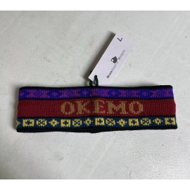 Black Sheep New Wool Okemo VT Large Headband Black Sheep Woolen Mills USA Made Ski Resort